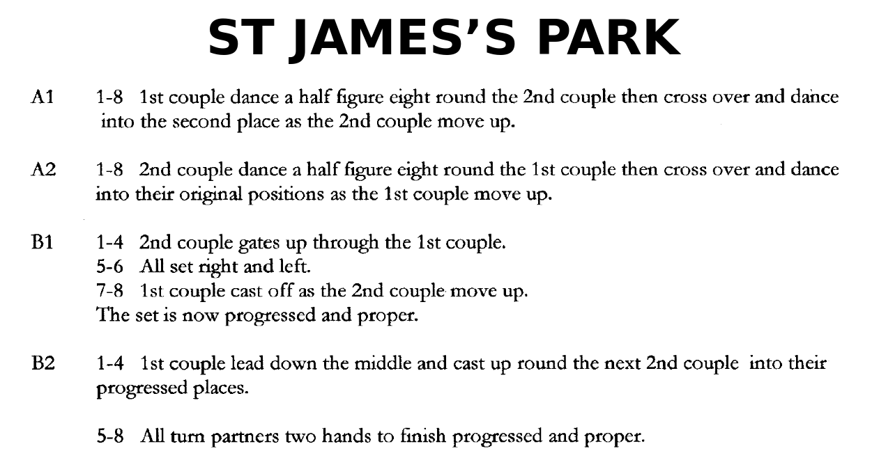 St James's Park (dance)